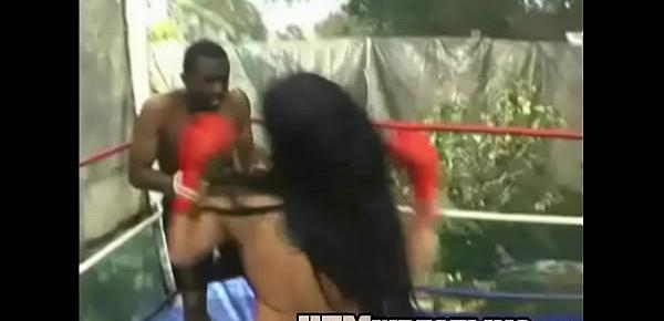 Fierce Latina Beats Down Black Guy